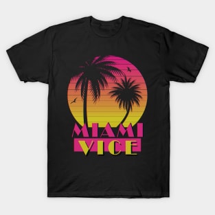 Miami Vice - VHS Sunset T-Shirt